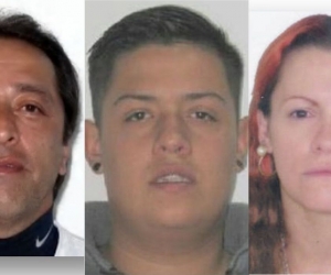  Carlos Armando Gil Díaz, alias "el Pollo" o "Miguel", Brandon Esneyder Gaitán Sanchez y Olga Cano Agudelo