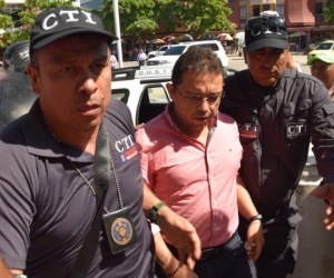 Rafael Martínez, alcalde suspendido de Santa Marta.