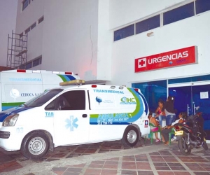 La menor permaneció hospitalizada en la clínica Cehoca, donde falleció.