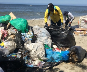 La jornada de limpieza denominada ‘Playatón’ continúa este viernes  en Taganga y el sábado en la Bahía de Santa Marta.