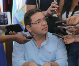 Alcalde de Santa Marta, Rafael Martínez.