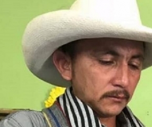 Samuel Moreno, padre de la víctima y del confeso asesino.