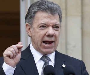 Presidente Juan Manuel Santos.