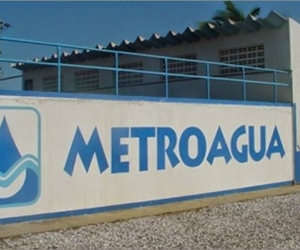 Sede de Metroagua en Santa Marta.