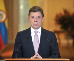 Presidente de la República Juan Manuel Santos. 