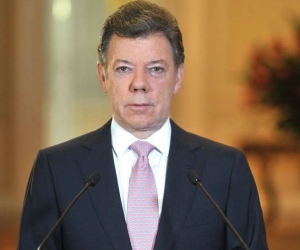 Presidente Juan Manuel Santos.