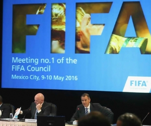 Reunión de la FIFA.