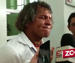 Saliente director técnico del Junior Alberto Gamero.