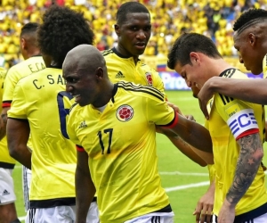 La selección colombiana de fútbol.