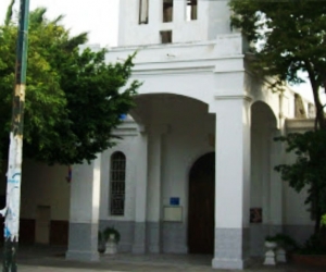 Fachada de la Iglesia San José de Santa Marta.