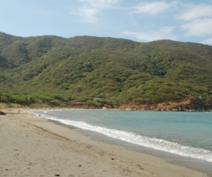 Bonito Gordo es una playa que no suele ser tan visitada como Bahía Concha.