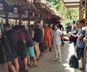 El Parque Tayrona es de los lugares predilectos de los turistas extranjeros.