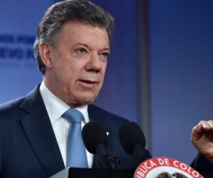 Presidente Juan Manuel Santos. 