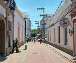 Carrera 4 del Centro Histórico de Santa Marta.