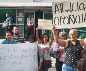 Las protestas contra Coomeva son comunes en todo el país.