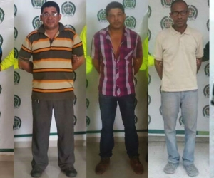 Los detenidos fueron capturados en diferentes municipios del Magdalena.