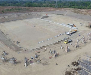 La cancha de fútbol es el escenario emblemático de los Juegos Bolivarianos.