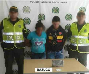 Los capturados Ricardo Enrique Tapias Novoa y Doris Elena Meza Orozco, fueron conducidos y dejados a disposición de la Unidad de Reacción Inmediata de la Fiscalía de Ciénaga.