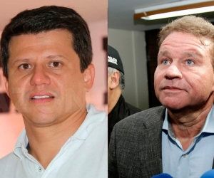 Bernardo 'Ñoño' Elías, senador, y Otto Bula, exsenador.