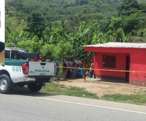 Lugar de los hechos. Muerta Liliana del Carmen Jaimes Rodríguez. 