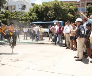 La obra tiene un valor de 110 millones pesos. 