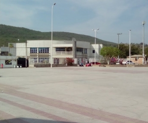 Plaza de Hatonuevo en La Guajira