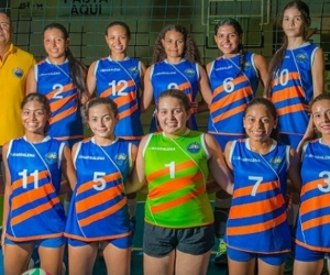 En la rama femenina y masculina de voleibol, la Alma Máter también clasificó a las justas regionales y  mantuvo el campeonato.