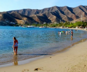 Playa de Taganga.