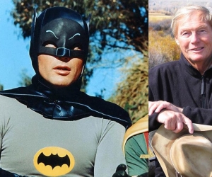 Adam West interpretó a Batman en 1960.