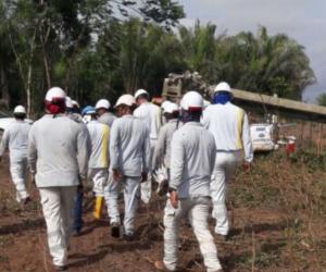 Los operarios de Electricaribe trabajaran de manera continua hasta superar la emergencia.