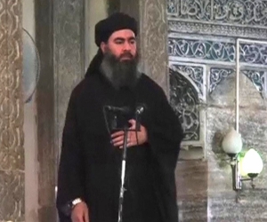 Abu Bakr al Bagdadi, líder del EI.