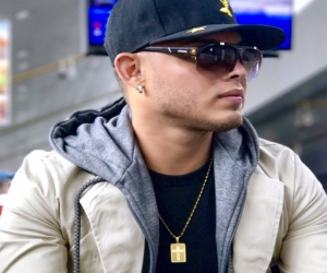 Foto: Twitter: @oscarprinceofi. Oscar Prince, cantante de música urbana.