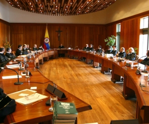 Sala plena de la Corte Constitucional.