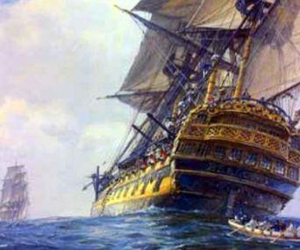 Galeón San José, la embarcación española que se hundió en 1708. 