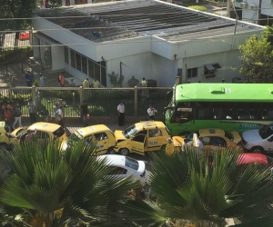 El accidente ocurrió frente a la Base Naval en Cartagena.