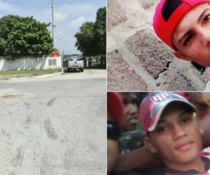 Fredy Ferney Padilla Martínez y Luis Alberto González Chiquillo, barristas muertos al caer de una tractomula.