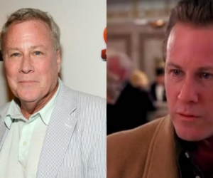 John Heard en una foto reciente, y cuando interpretó el célebre papel en Mi pobre angelito