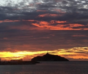 Atardecer en Santa Marta.