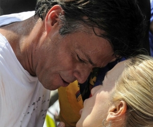 Leopoldo López y Lilian Tintori.