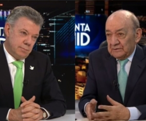 Santos en entrevista con Yamid Amat