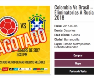 La Superintendencia de Industria y Comercio suspendió a la empresa expendedora de entradas. Asegura que engañó al pueblo colombiano.