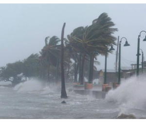 'María' lleva casi el mismo curso que tuvo el huracán 'Irma'.