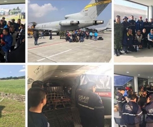 La misión se desplazará en un vuelo de la Fuerza Aérea Colombiana (FAC).