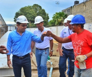 Rafael Martínez, alcalde de Santa Marta. 