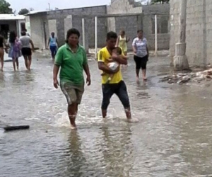 Recientemente una pequeña 'onda tsunami' afectó enormemente a los pobladores de la costa en zona de la Ciénaga.