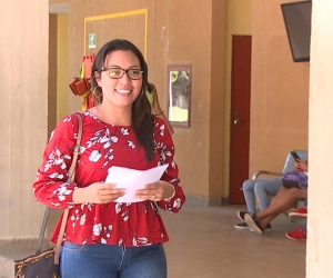 Liseth Peñalver Almanza, estudiante de la Universidad del Magdalena.