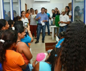 Entrega del centro de referenciación del barrio María Cecilia.