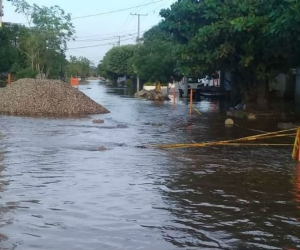 En Fundación hay 15 barrios inundados. 