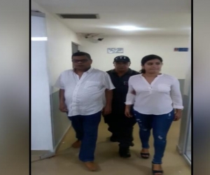 Dairo Amilvio Navarro Pacheco e Isaura María Ferrer Vergara se entregaron en Barranquilla.