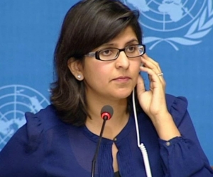  Ravina Shamdasani, portavoz de la Agencia de la ONU para los Refugiados. 